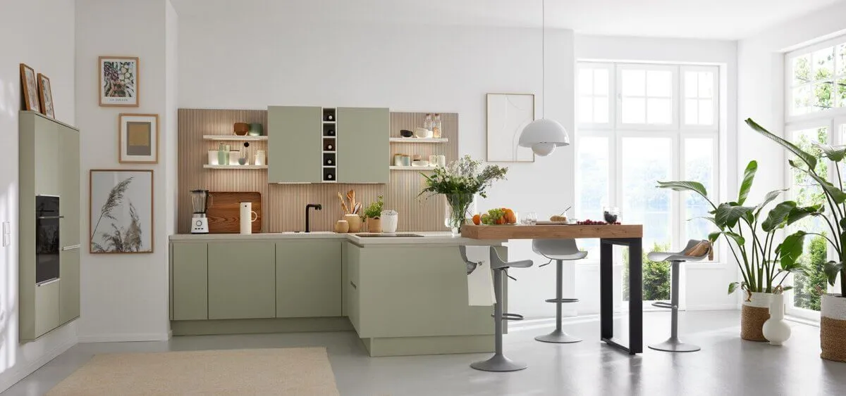 nobilia Senso Jade Premium matt / Siemens – Angebotsküche des Verbands – Senso Jade Premium matt