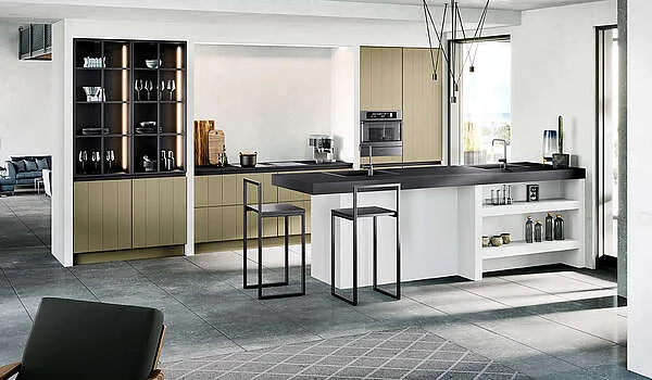 Schroeder Küchen Fresh Start – Moderne Einsteiger-Küche Mint – Salbeigrün und Weiß